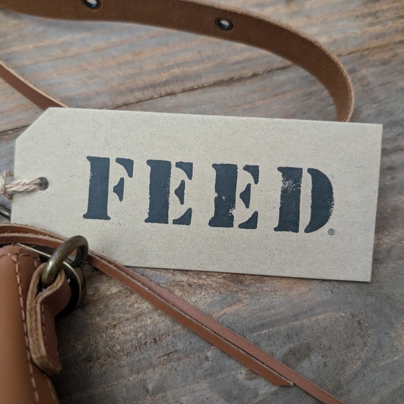 NWT FEED PROJECTS Leather Eleanor Handbag Purse - Picture 3 of 8